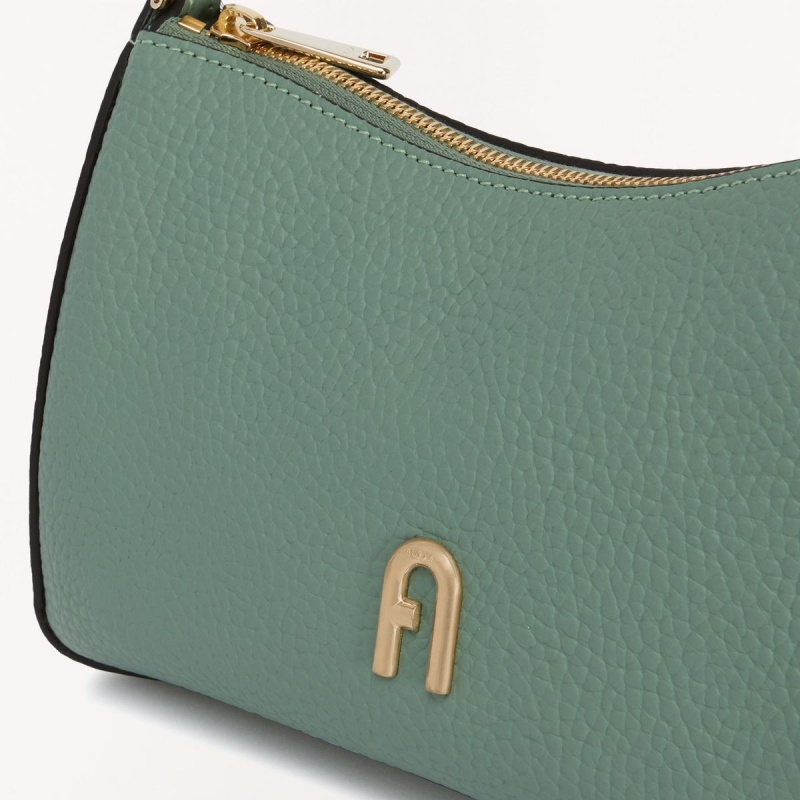 Green Grey Brown Furla PRIMULA Women's Crossbody Bags | KUWCAF187