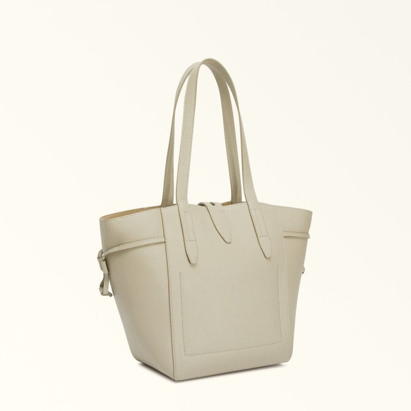 Grey Furla NET Women's Totes | HGLXZB798