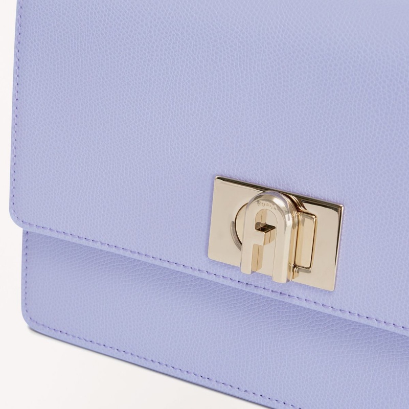 Lavender Furla 1927 Women's Crossbody Bags | IVMLQS673