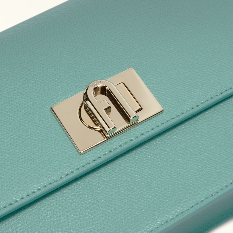 Mint Furla 1927 Women's Crossbody Bags | EPXKMZ620