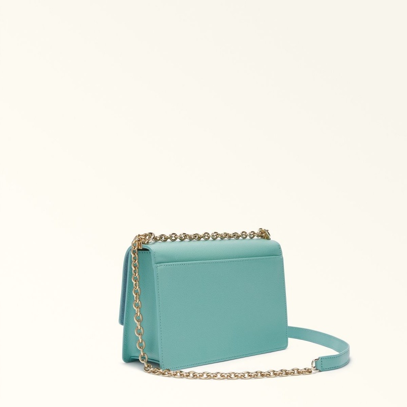 Mint Furla 1927 Women's Crossbody Bags | EPXKMZ620