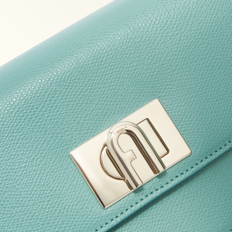 Mint Furla 1927 Women's Crossbody Bags | JTHESU037