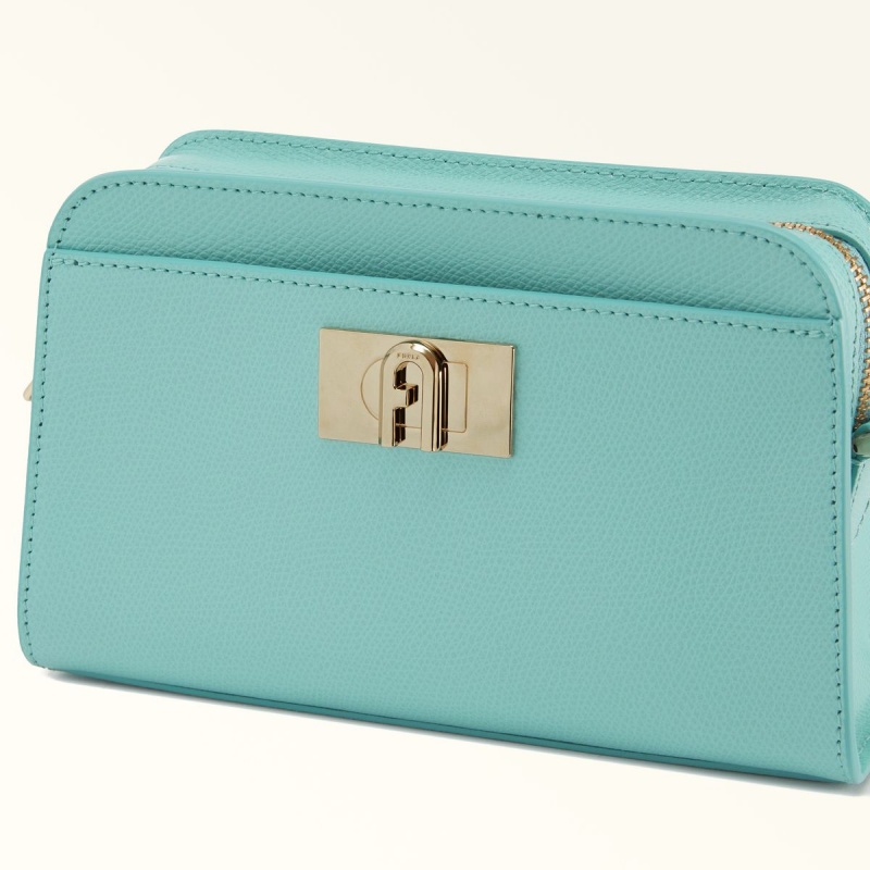 Mint Furla 1927 Women's Crossbody Bags | WCDYMP073