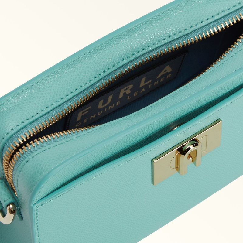 Mint Furla 1927 Women's Crossbody Bags | WCDYMP073