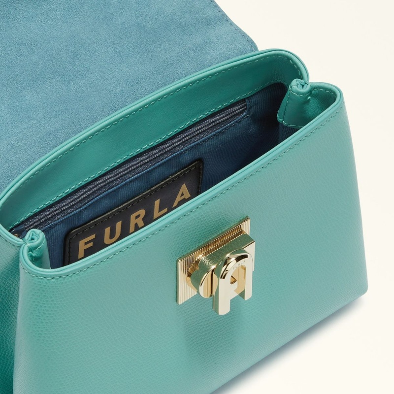 Mint Furla 1927 Women's Handbag | RXOLTA246