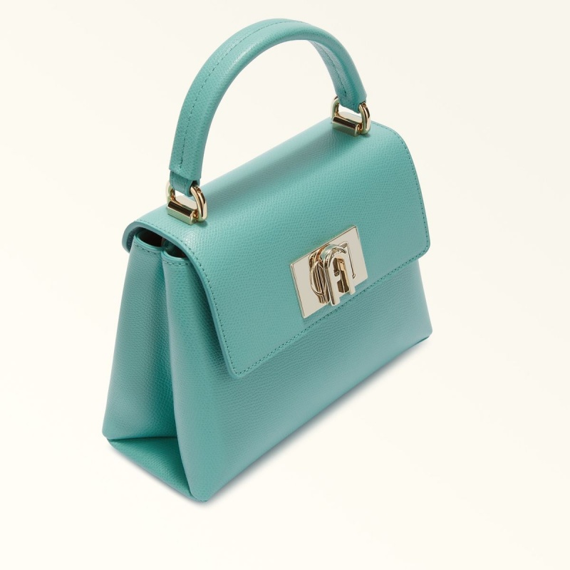 Mint Furla 1927 Women's Handbag | RXOLTA246