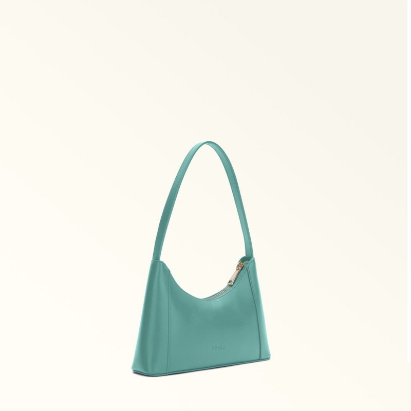 Mint Furla DIAMANTE Women's Shoulder Bags | NQDFUI975