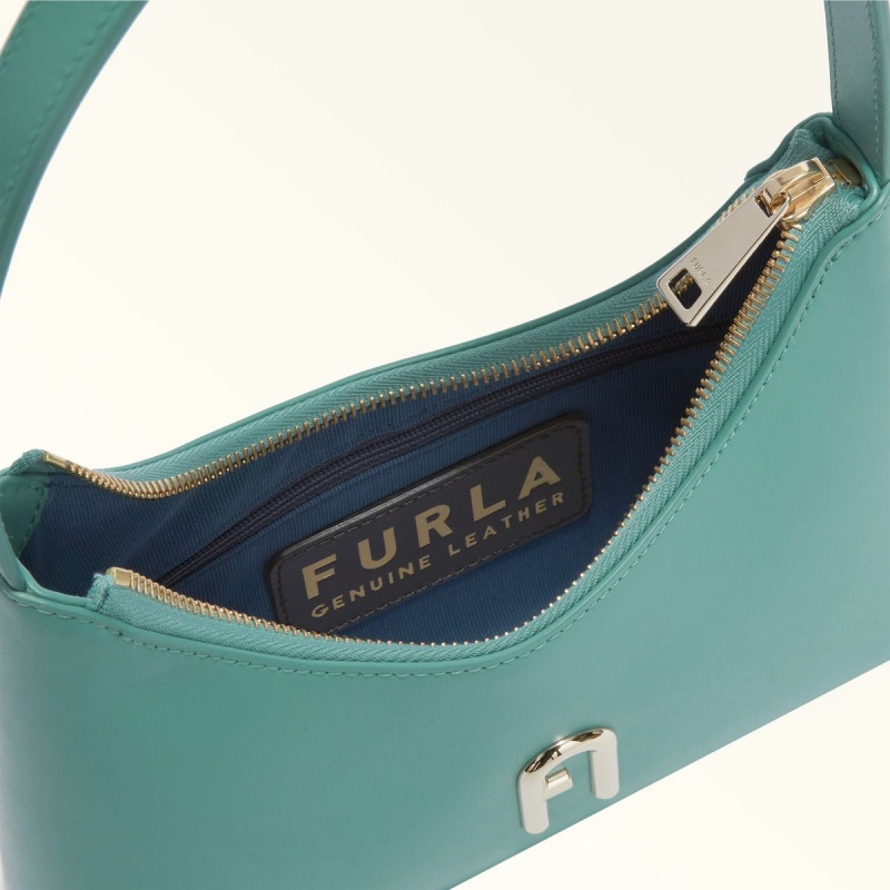 Mint Furla DIAMANTE Women's Shoulder Bags | NQDFUI975