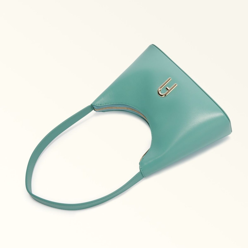 Mint Furla DIAMANTE Women's Shoulder Bags | NQDFUI975