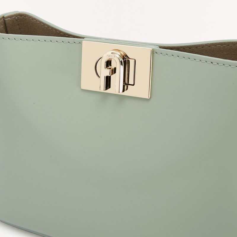 Mint Furla FLEUR Women's Shoulder Bags | BQTJLC748