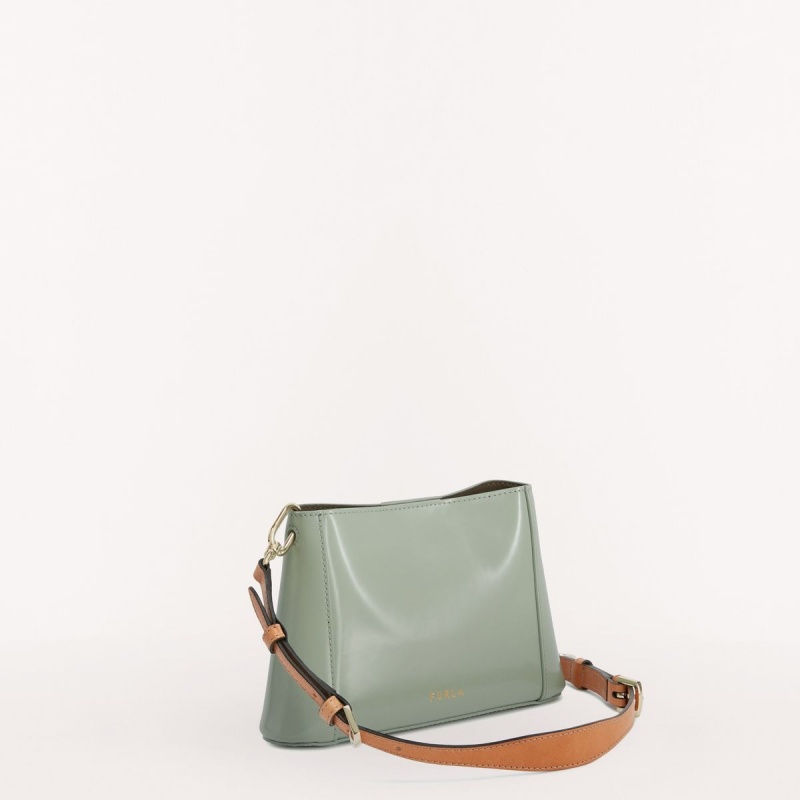 Mint Furla FLEUR Women's Shoulder Bags | BQTJLC748