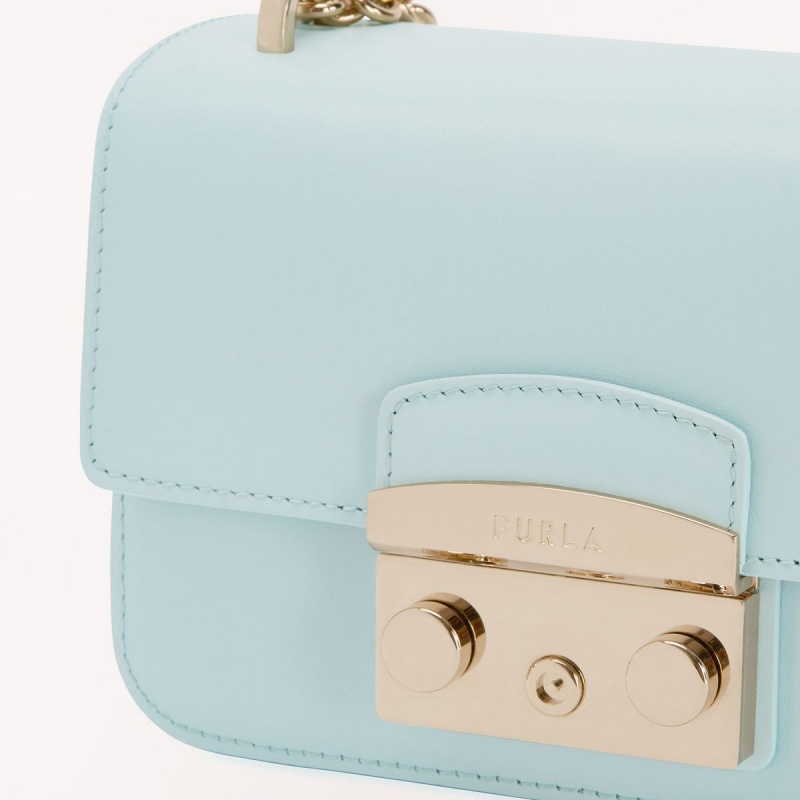 Mint Furla METROPOLIS Women's Crossbody Bags | LWBIVC891