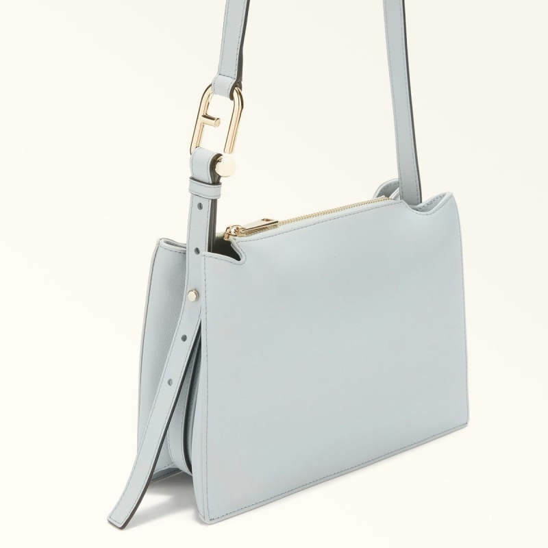 Mint Furla NUVOLA Women's Crossbody Bags | CHFUXY342