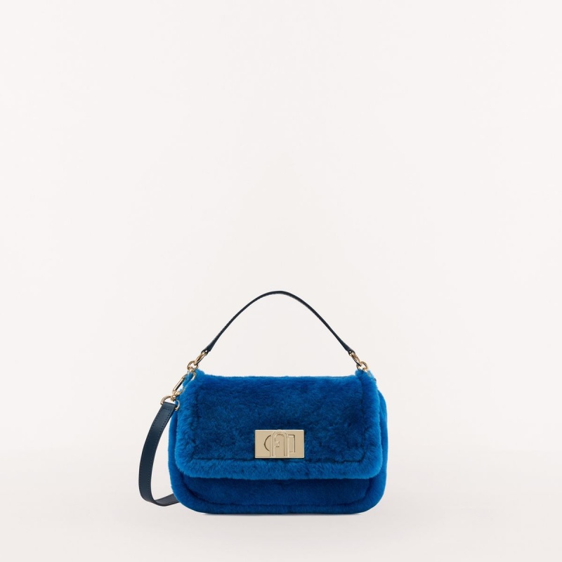 Navy Furla 1927 SOFT Women\'s Crossbody Bags | OACEIG769