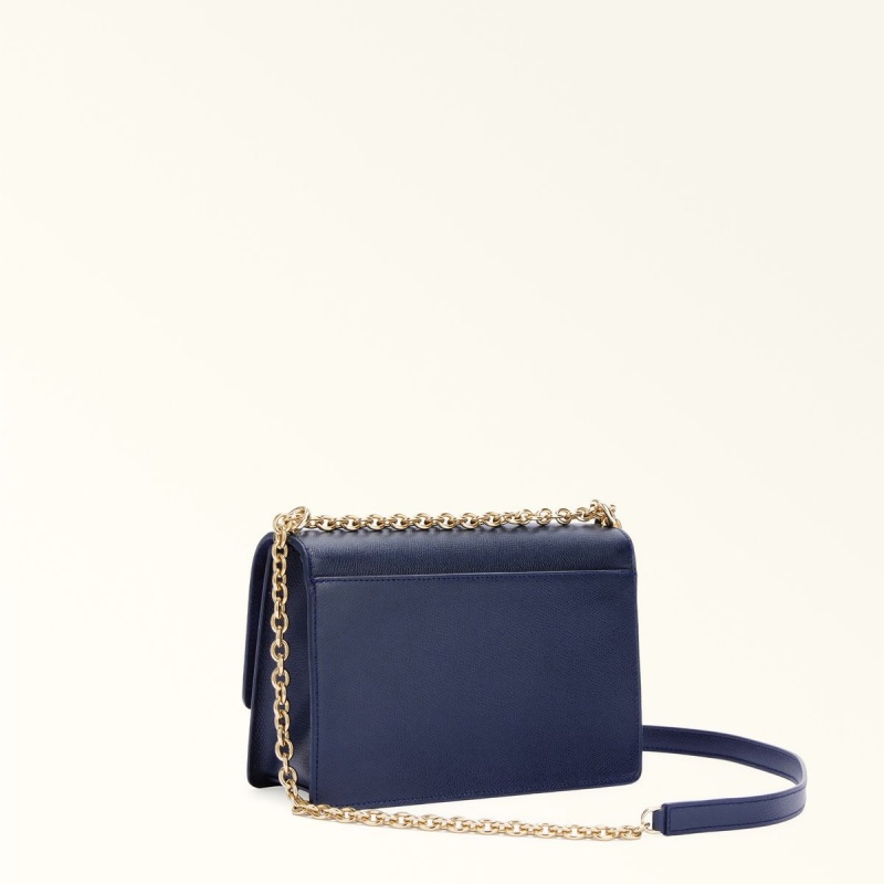 Navy Furla 1927 Women's Crossbody Bags | AHKNTI508