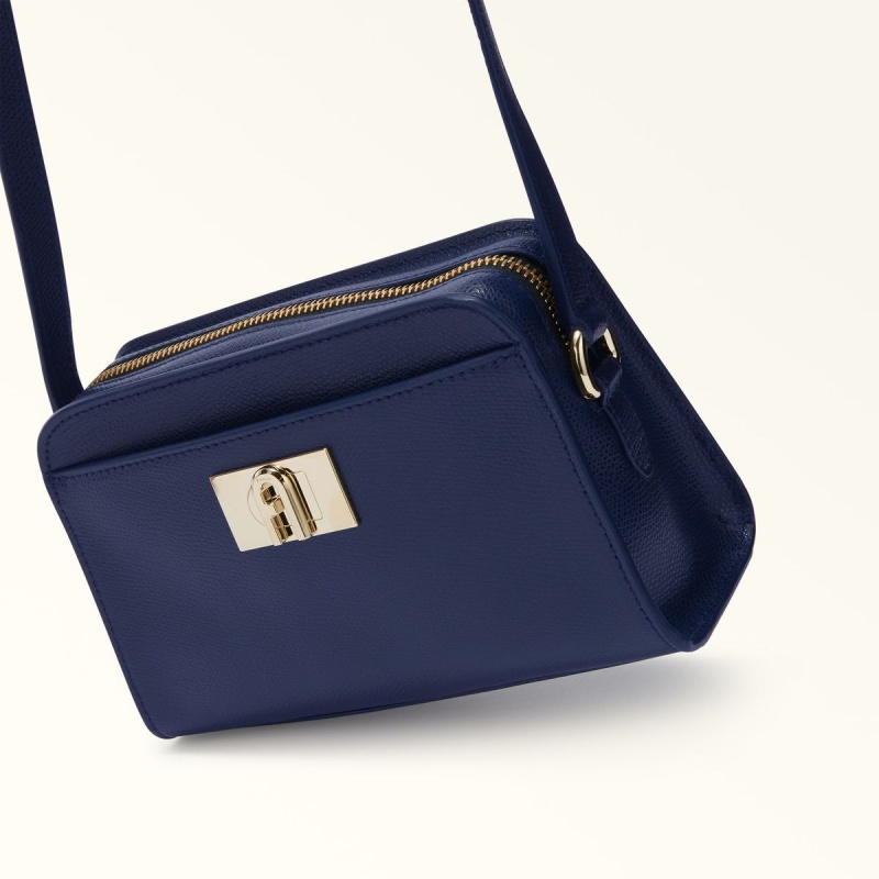 Navy Furla 1927 Women's Crossbody Bags | SCDJUG621