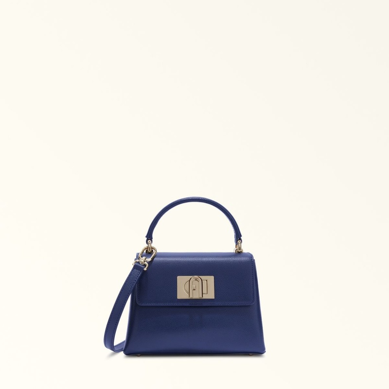 Navy Furla 1927 Women\'s Handbag | HCMLDO098