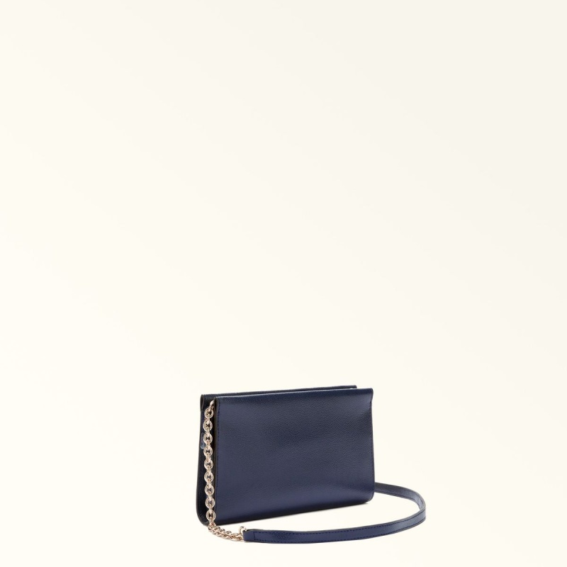 Navy Furla CAMELIA Women's Mini Bags | BINCOF453