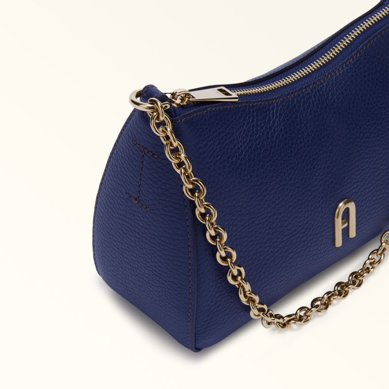 Navy Furla PRIMULA Women's Crossbody Bags | LNFJRV420