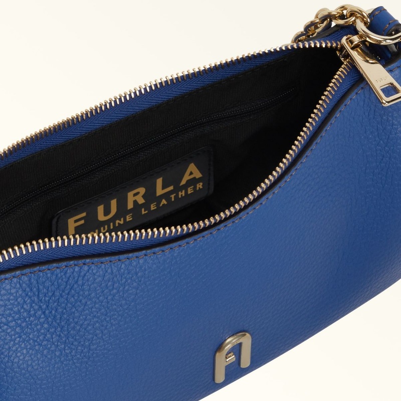 Navy Furla PRIMULA Women's Crossbody Bags | TNKLRG052