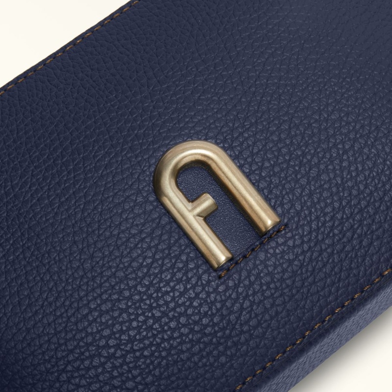 Navy Furla PRIMULA Women's Crossbody Bags | DEBWLZ860