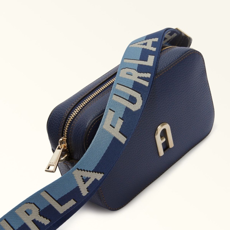 Navy Furla PRIMULA Women's Crossbody Bags | DEBWLZ860