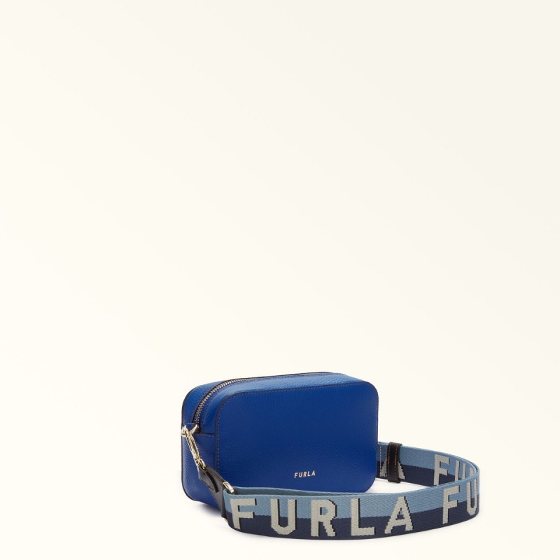 Navy Furla PRIMULA Women's Crossbody Bags | CGDBTK276