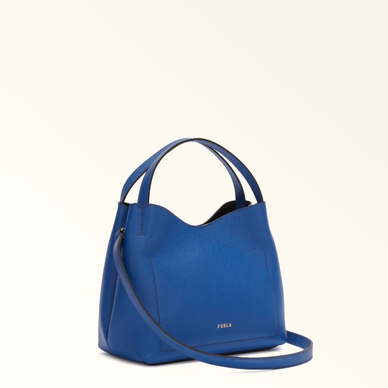 Navy Furla PRIMULA Women's Shoulder Bags | KIJQPM841