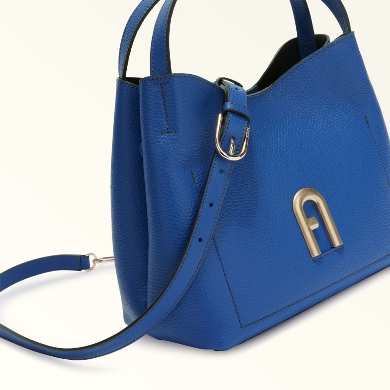 Navy Furla PRIMULA Women's Shoulder Bags | KIJQPM841