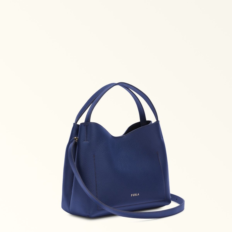 Navy Furla PRIMULA Women's Shoulder Bags | JZAOVB304