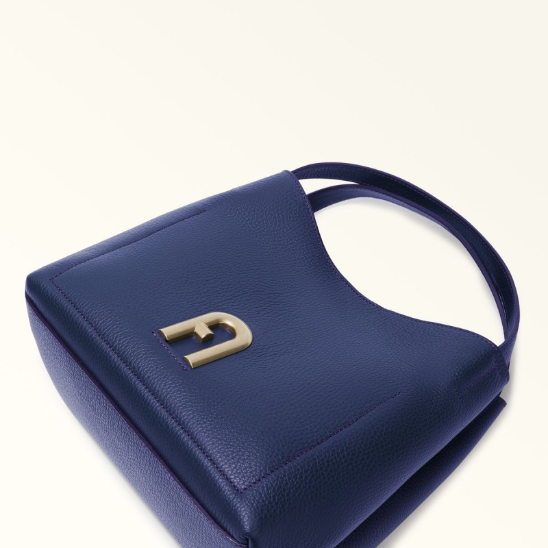 Navy Furla PRIMULA Women's Shoulder Bags | JZAOVB304