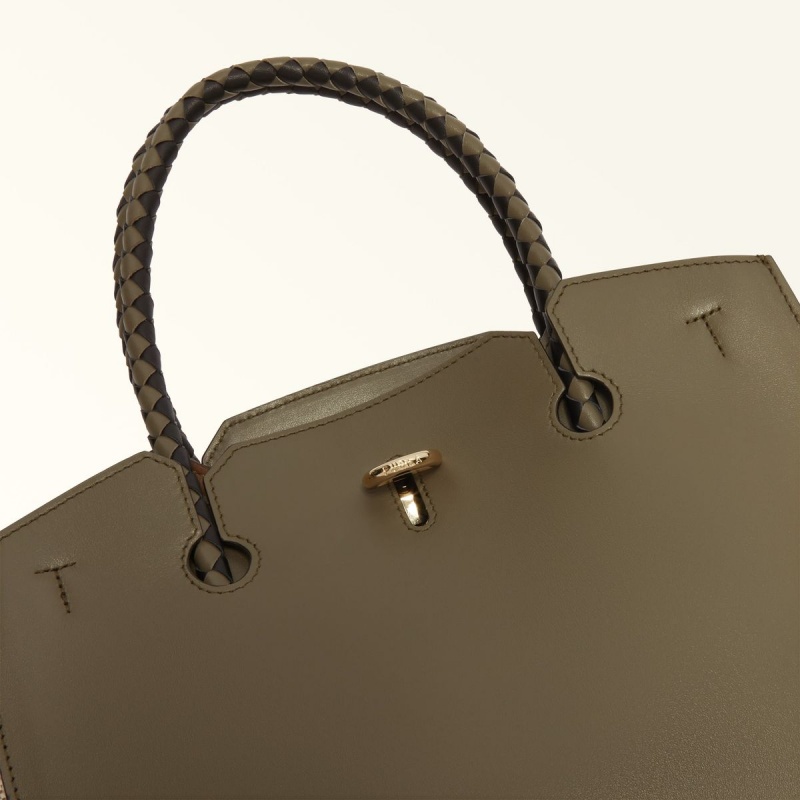 Olive Furla GENESI Women's Totes | YCXDUB236