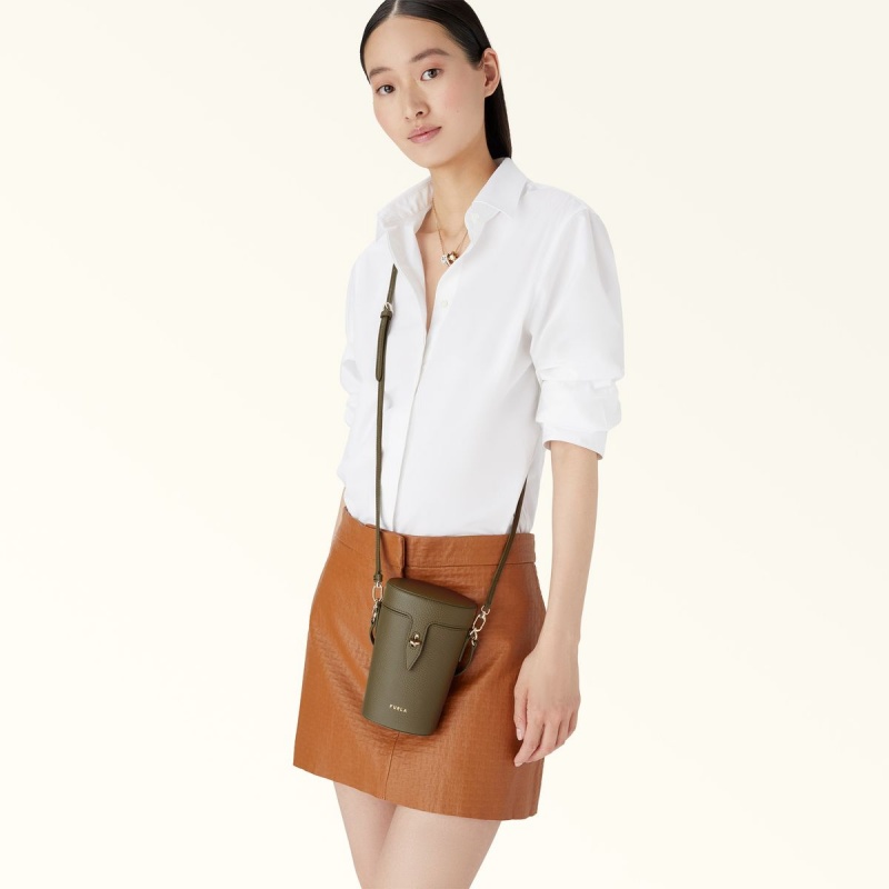 Olive Furla NET Women's Crossbody Bags | KSWYAJ874