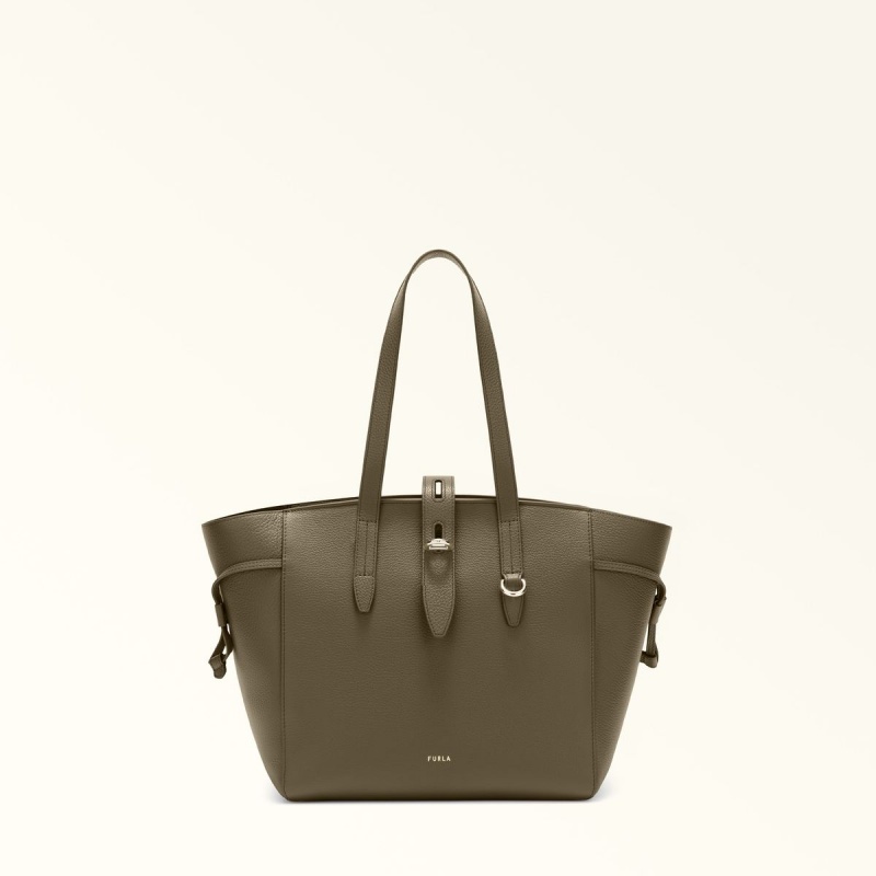 Olive Furla NET Women\'s Totes | SVABGN539