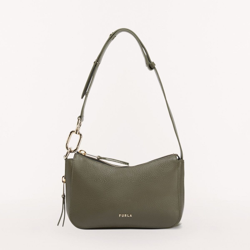 Olive Furla SKYE Women\'s Shoulder Bags | PUCMFE398