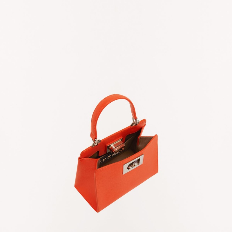 Orange Furla 1927 Women's Handbag | UQGYVM907