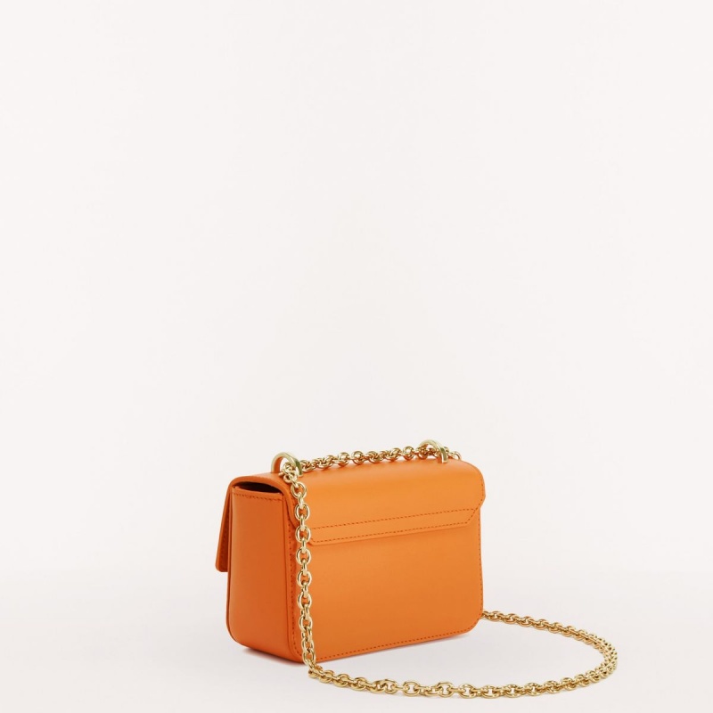 Orange Furla METROPOLIS Women's Crossbody Bags | HQWMVS381