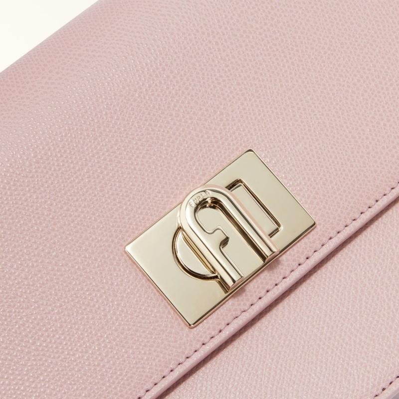 Pink Furla 1927 Women's Crossbody Bags | YROCNA432