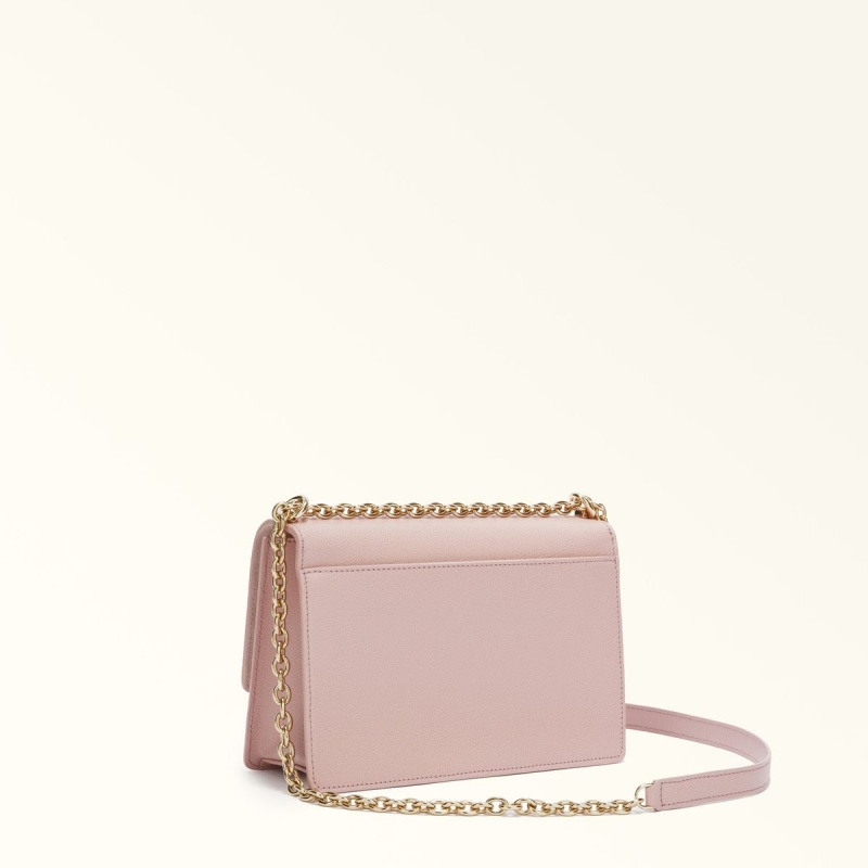 Pink Furla 1927 Women's Crossbody Bags | YROCNA432