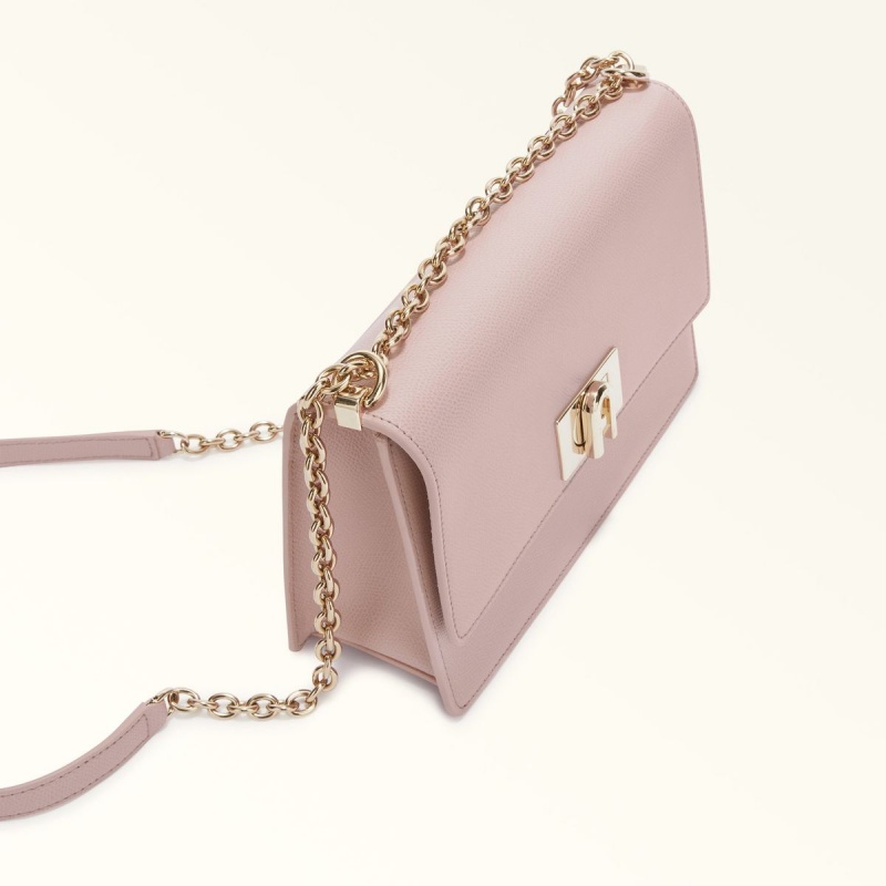 Pink Furla 1927 Women's Crossbody Bags | YROCNA432