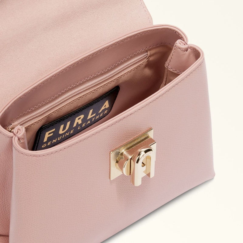 Pink Furla 1927 Women's Handbag | ZLEUGR792