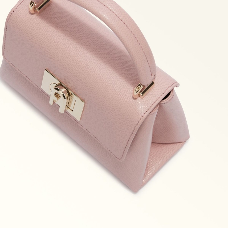 Pink Furla 1927 Women's Handbag | ZLEUGR792