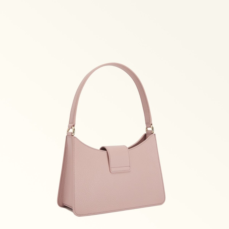 Pink Furla 1927 Women's Shoulder Bags | ODNQXJ253