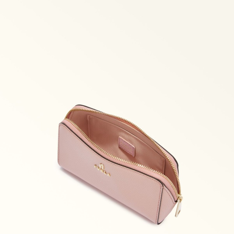 Pink Furla CAMELIA Women's Pouches | ENHWFI480