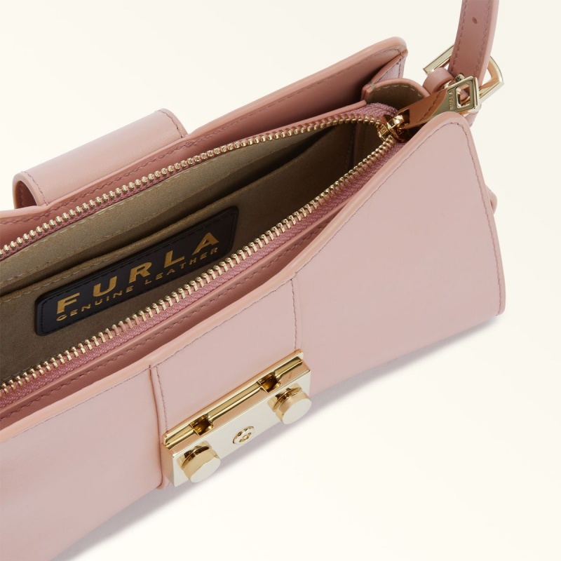 Pink Furla METROPOLIS REMIX Women's Shoulder Bags | ZNMGYD374