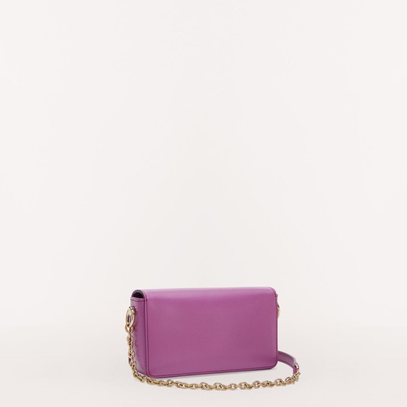 Purple Furla MY JOY Women's Crossbody Bags | ZBOTFV084