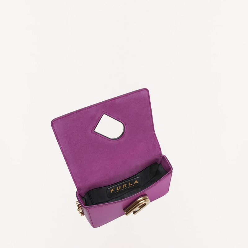 Purple Furla MY JOY Women's Crossbody Bags | ZBOTFV084