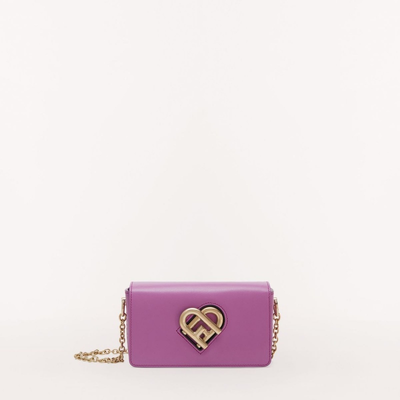 Purple Furla MY JOY Women\'s Crossbody Bags | ZBOTFV084