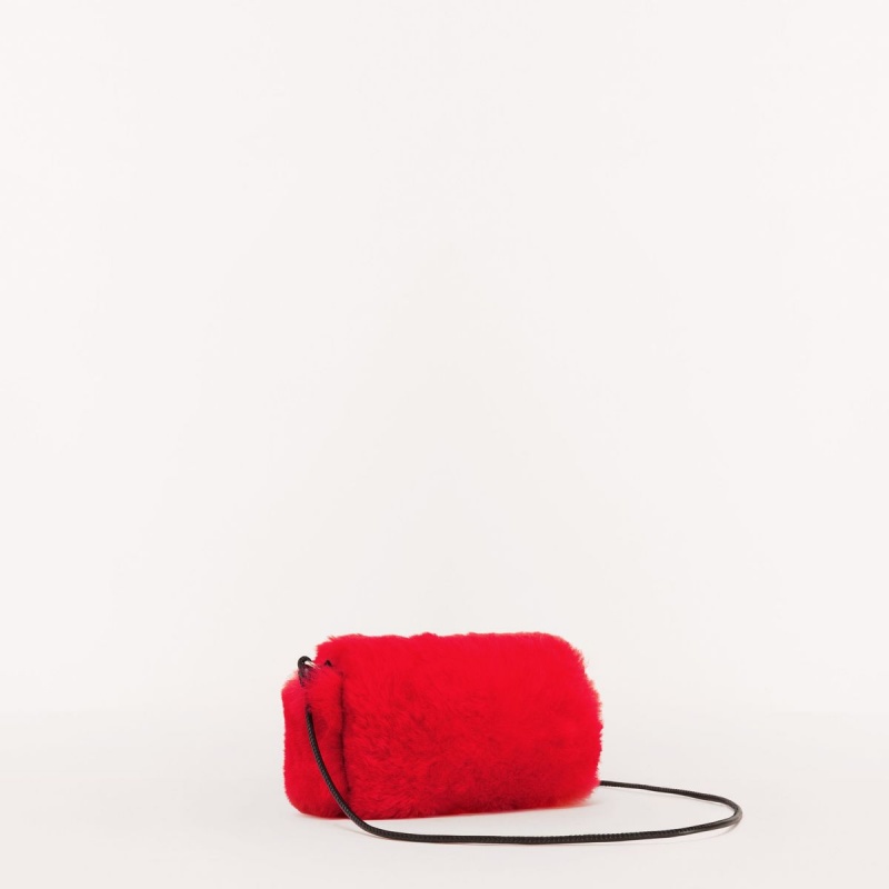 Red Furla 1927 SOFT Women's Mini Bags | QMWPZY051