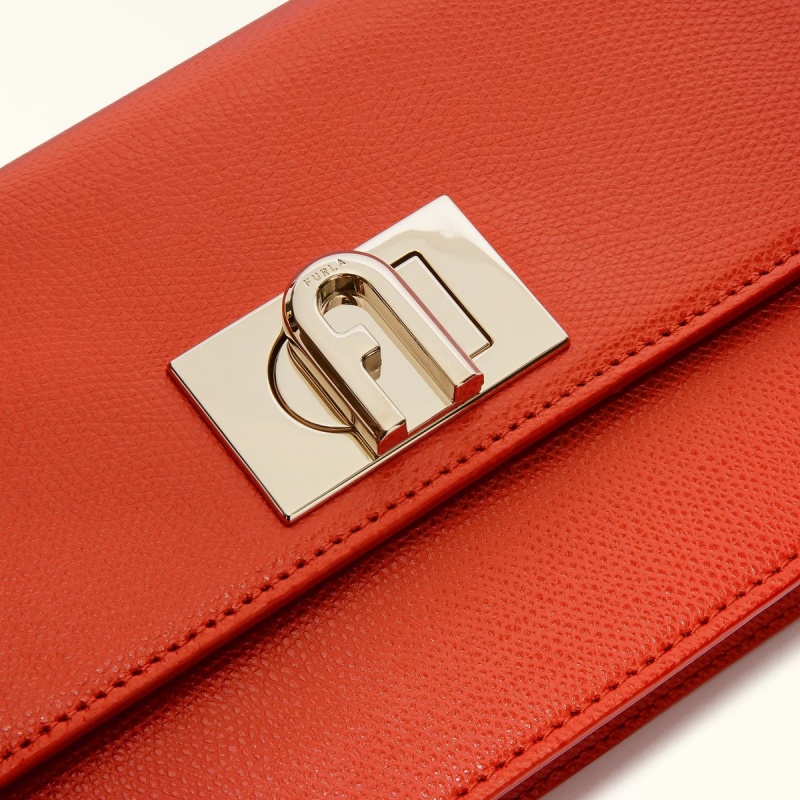 Red Furla 1927 Women's Crossbody Bags | UOYPSB783